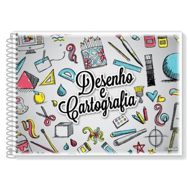 Caderno Desenho Roblox Capa Dura 48 Folhas