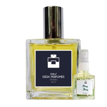 Imagem de Perfume Feminino Refrescante Puro 100ml + Mini 10ml - Essência Do Bras