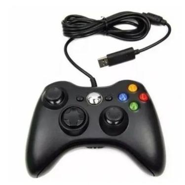 Imagem de Controle  360 Para Games Joystick Com Fio Pc 2 Em 1 - Xboxx