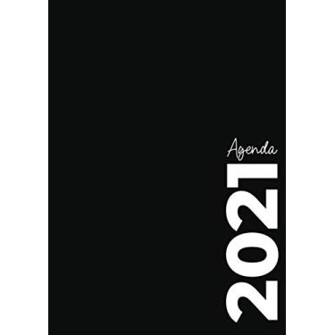 Imagem de Agenda journalier 2021: Format A4 - 01 jour sur 02 pages - du 01/01/2021 au 31/12/2021 avec des espaces pour planifier vos journées, suivre les tâches, noter vos idées et même faire des croquis.