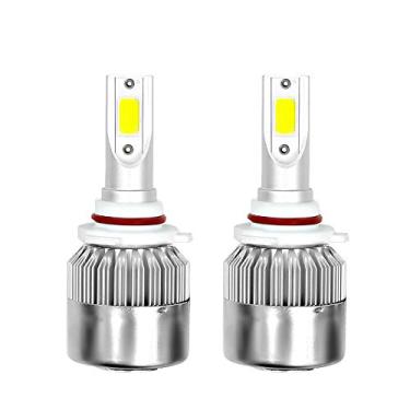 Imagem de FEDBNET 2 peças/conjunto de lâmpadas de LED H3 ultra brilhantes, 200W 2000LM 6000K faróis automáticos Faróis de neblina HID Kit de conversão