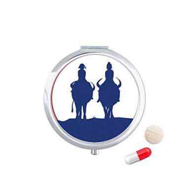 Imagem de Thailand I Love Thailand Elefante Pôr do Sol Caixa de Armazenamento de Remédio Dispensador de Recipiente