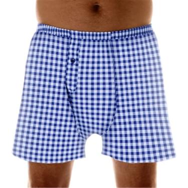 Imagem de Wearever Cueca masculina para incontinência – reutilizável e lavável para controle da bexiga 2 em 1 com absorção regular – Roupa íntima à prova de vazamento (par único) (azul marinho) (G) (cintura