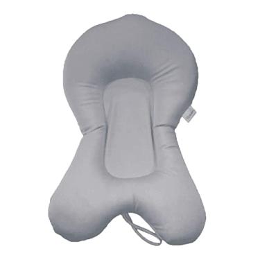 Imagem de Almofada para Banheira de Banho do Bebê Cinza Sapeca Kids