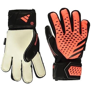 Imagem de adidas Luvas de goleiro unissex para adultos, predador, cor laranja solar/preto/preto 7
