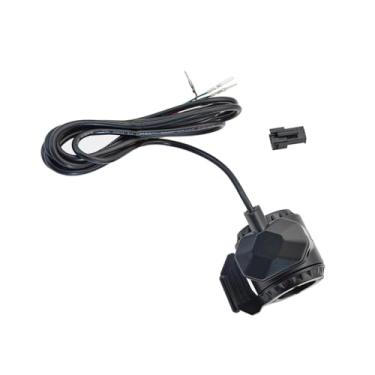 Imagem de Fancyes Acelerador de acelerador de bicicleta elétrica, controle de acelerador de bicicleta elétrica, peças de reparo, acelerador de polegar de bicicleta de, direito