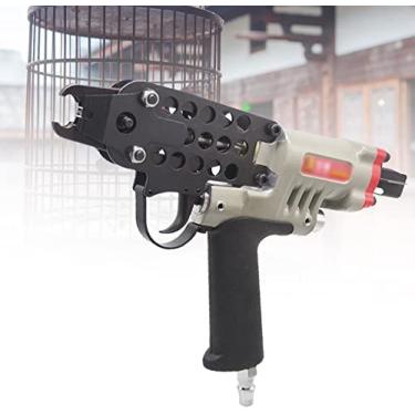 Imagem de Pistola De Pregos De Moldura, Pistola De Pregos Pneumática, Ergonômica E Leve, Sem Necessidade De Bomba De Ar, Para Vários Pacotes Reforça Galinheiros, Gaiolas De Pássaros,Collector88