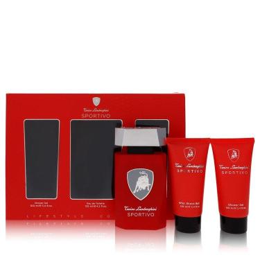 Imagem de Perfume Masculino Tonino Lamborghini 125 ML Eau De Toilette Spray +100 ML Gel de Banho + 100 ML Loção Pós-Barba Balm