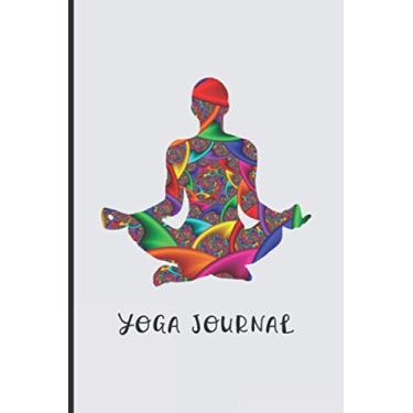 Imagem de Yoga Journal 2021: Yoga Log Book For Women, Men, Teacher, Student, Beginner - Track Your Lessons - Personal Yoga Notebook - Yoga Journal Diary - ... 10 Beautiful Midnight Mandala Coloring Pages