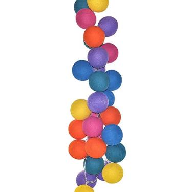 Imagem de Cordão de Luz Led Buenos Aires Kit 35 Bolas Cormilu Multicor 110V