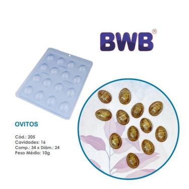 Imagem de Forma ovitos simples ovos de pascoa Chocolate bwb 205