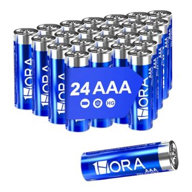 Imagem de Pilhas Alcalinas AAA 1.5V 1Hora Pacote com 24 Unidades