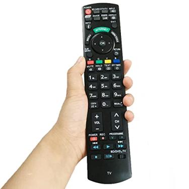 Imagem de Substituição do controle remoto universal para Panasonic TC-P50GT25 TC-P54G25 TC-P50S60 TC-L50E60 TC-L58E60 Smart 3D Viera Plasma LCD LED HDTV TV