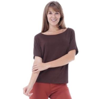 Imagem de Blusa Amazonia Vital Morcego Manga Curta Feminina-Feminino