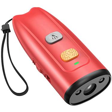 Imagem de Svtrat Dispositivo ultrassônico antilatido com luz LED, 3 modos de treinamento, treinamento de cães de alcance de 6 metros e auxílio comportamental com SOS