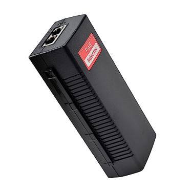 Imagem de Revotech Adaptador Gigabit 30W PoE Injector 48V DC, IEEE 802.3 at/af Active POE+ RJ-45 10/100/1000Mbps, até 100 metros, Plug and Play, adaptador não PoE para PoE (PSE802G)