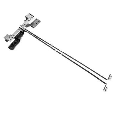 Imagem de Zahara Conjunto de dobradiças de tela LCD esquerda + direita de substituição para Asus ROG Strix GL752 GL752V GL752VL GL752VW GL752VS GL752VT GL752VW-DH71 GL752VW-DH74 GL752VW-GS71