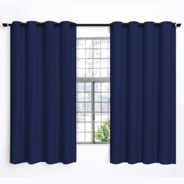 Imagem de Cortina Blackout Corta Luz PVC 2,80m x 1,60m ótimo Custo Benefício - Encanbtos Do Lar (Azul escuro)