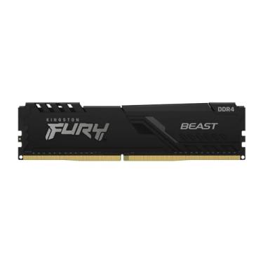 Imagem de MEMÓRIA RAM KINGSTON FURY BEAST DDR4 16GB 3200MHz