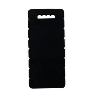 Imagem de IEUDNS Joelheira de jardim almofada de joelho multifuncional confortável alça embutida antiderrapante para ioga acessórios de oração, 100g Preto 46x21x2cm