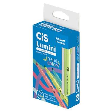 Imagem de Marca Texto CIS Lumini Trend Colors Menta Caixa com 12 unidades