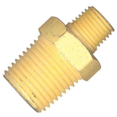Imagem de Niple de Redução Lubefer 1/2 x 1/4 Rosca Macho Aço