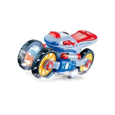 Imagem de Nova Moto 4d Com Sons e Luzes Bate e Volta Envio Imediato ! - Fun