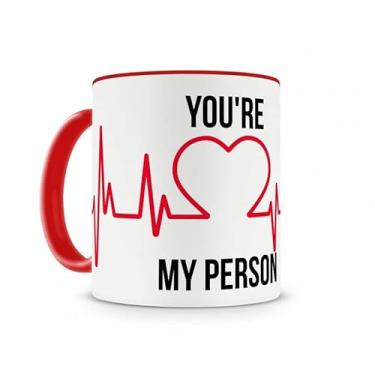 Imagem de Caneca Greys Anatomy My Person Vermelha