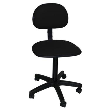 Imagem de Cadeira secretaria pistão fixo giratória assento e enconto espu - Abef