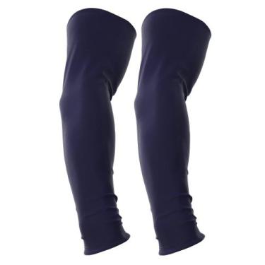 Imagem de Manguito Proteção Solar Uv Vôlei Ciclismo Protetor Braço Moto - DF, GG