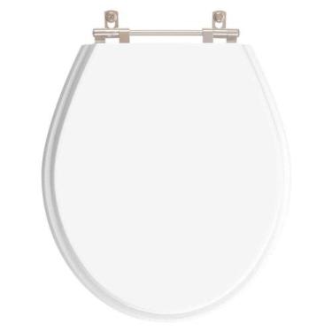 Imagem de Tampa de Vaso em MDF Angra Branco para bacia Ideal Standard - Pontto L