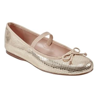 Imagem de Bandolino Sapatilha feminina Phalon Mary Jane, Gold Snake 710, 37