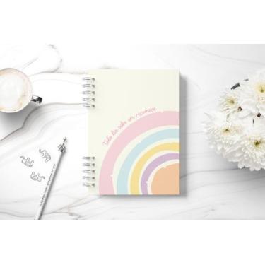 Imagem de Agenda Brisa de Sonhos - Coleção Tons de Inspiração 2025 - Tazza Creat