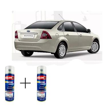 Imagem de Spray automotivo prata madrid + verniz spray 300ml - Sherwin Williams
