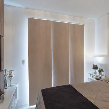 Imagem de Persiana Painel (1,20Lar. x 2,00Alt.) Blackout Marrom - Vogaflex, 0