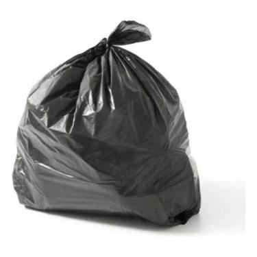 Imagem de Saco De Lixo Preto 100 Litros Com 20 Unidades  - HIGIPACK
