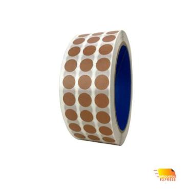 Imagem de Etiqueta Selo Bolinha Colorida 10mm - Rolo Com 5000 Adesivos - Etiquet