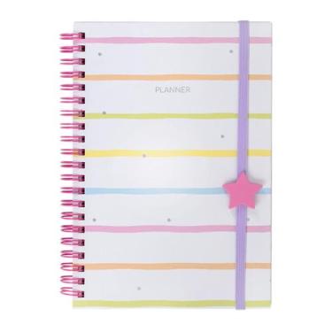 Imagem de Planner Permanente Espiral Capa Dura 18x13Cm 80 Folhas BRW