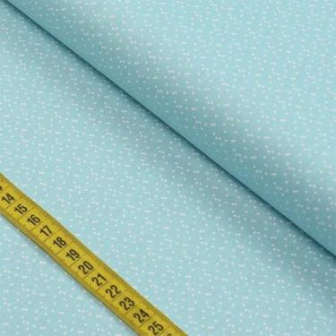 Imagem de Tecido Estampado para Patchwork - Abelhitas : Crazy Dots Céu (0,50x1,4
