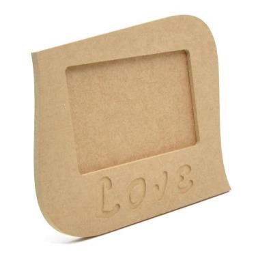 Imagem de Porta Retrato Love em MDF - 22x18cm - Clf artesanato