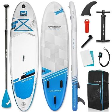 Imagem de ANNTU Prancha De Stand Up Paddle Inflável Com Acessórios De Paddleboard Sup E Deck Antiderrapante, Suporte Para Câmera, Mochila Isup, Remo, Bomba, Prancha De Remo Inflável, Pranchas De Remo Ultraleves