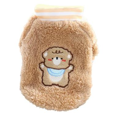 Imagem de Pulôver de Pelúcia Quente para Cachorro, Roupas Macias e Elegantes para Cachorro Bichon de Pelúcia No Outono e Inverno (XL)