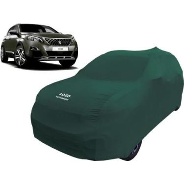 Imagem de Capa Automotiva Peugeot 3008 Tecido Helanca Lycra - Mz, Verde