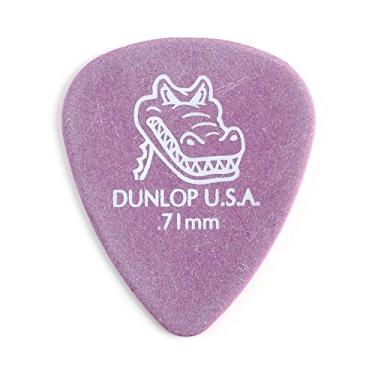 Imagem de Dunlop Gator Grip, roxo, 0,71 mm, 72/saco