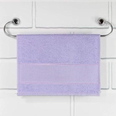 Imagem de Toalha Lavabo Lovelle para bordar 30 x 45 cm Estilotex, 144-LAVANDA