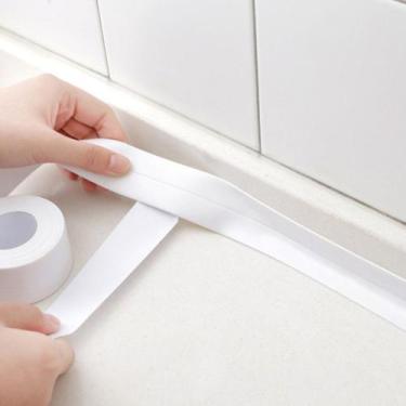Imagem de Fita para rejunte 3m 3,5cm - bazar do saara, BRANCO