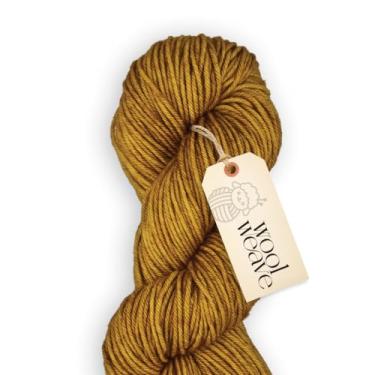 Imagem de Woolweave Fio penteado – 100% fio de lã merino extrafina para tricô e crochê – tingido à mão, ultramacio e quente – novelo de 100 g, 180 metros – lavável na máquina