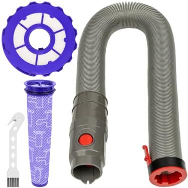 Imagem de Portek Conjunto de mangueira de atualização para aspiradores de pó Dyson DC40 DC42 Light/Slim Ball Animal Multi Floor Origin Total Clean, Dyson DC40 Series Peças de substituição de filtro de mangueira