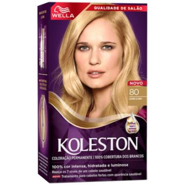 Imagem de Coloração Koleston Wella 80 Louro Claro