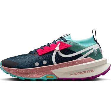 Imagem de Nike Tênis de corrida masculino Zegama 2 (FD5190-400, azul marinho/geada verde/uva vívida/vela), Armory Navy/Green Frost/Vivid Grape/Sail, 14.5 Women/13 Men